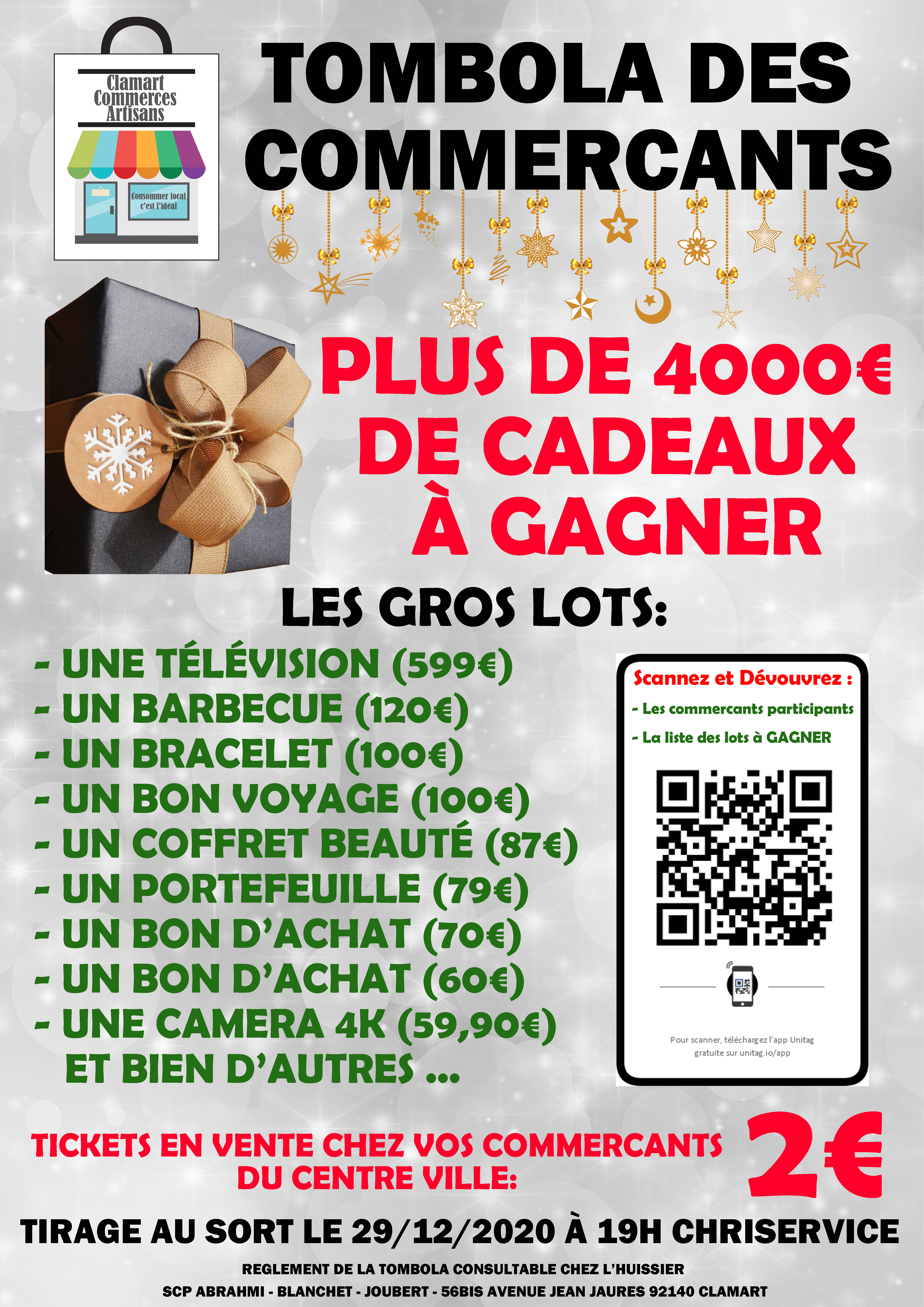 Participez A La Tombola De Noel Ville De Clamart Participez A La Tombola De Noel Ville De Clamart