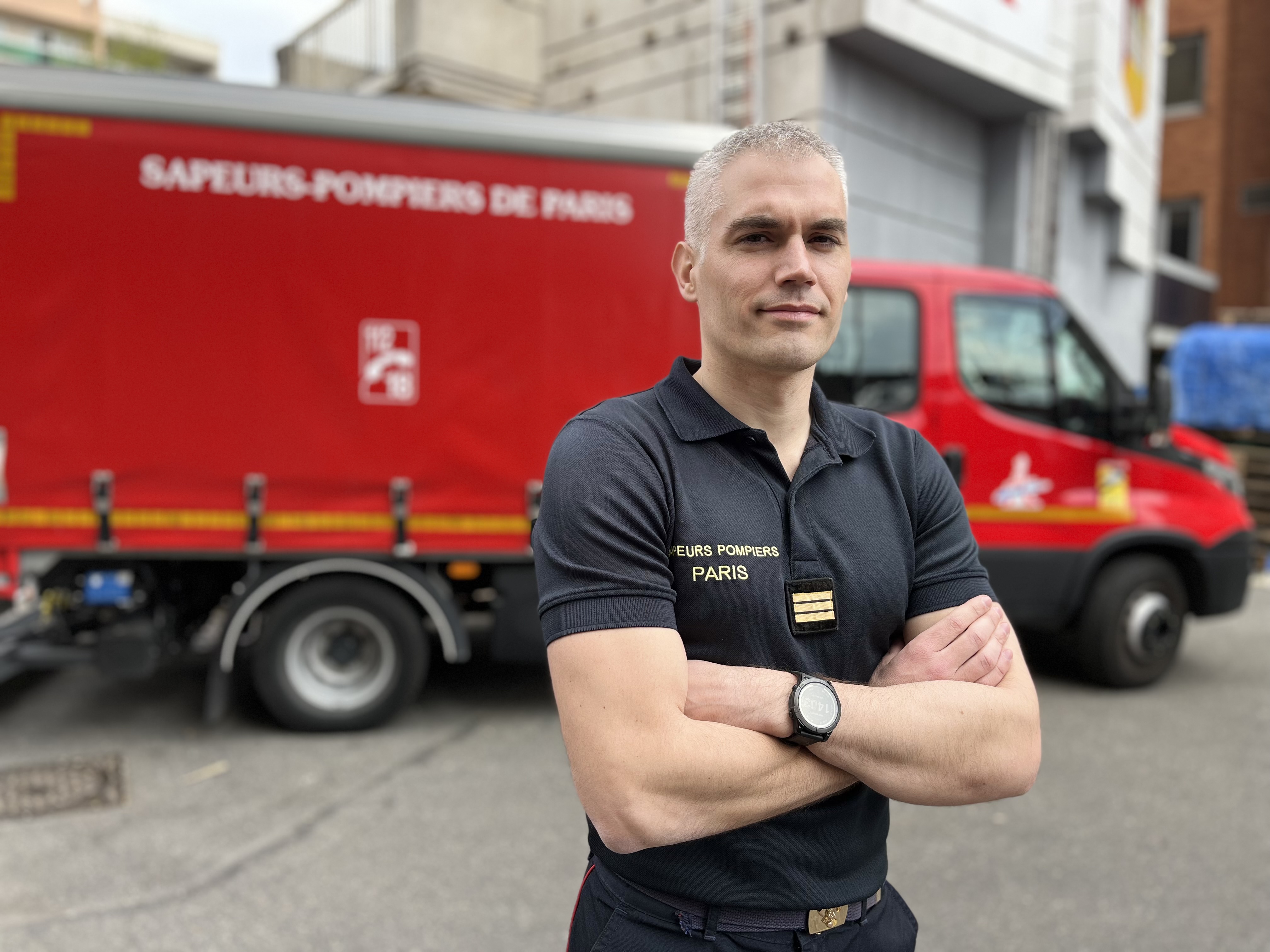 Montre pompier online de paris