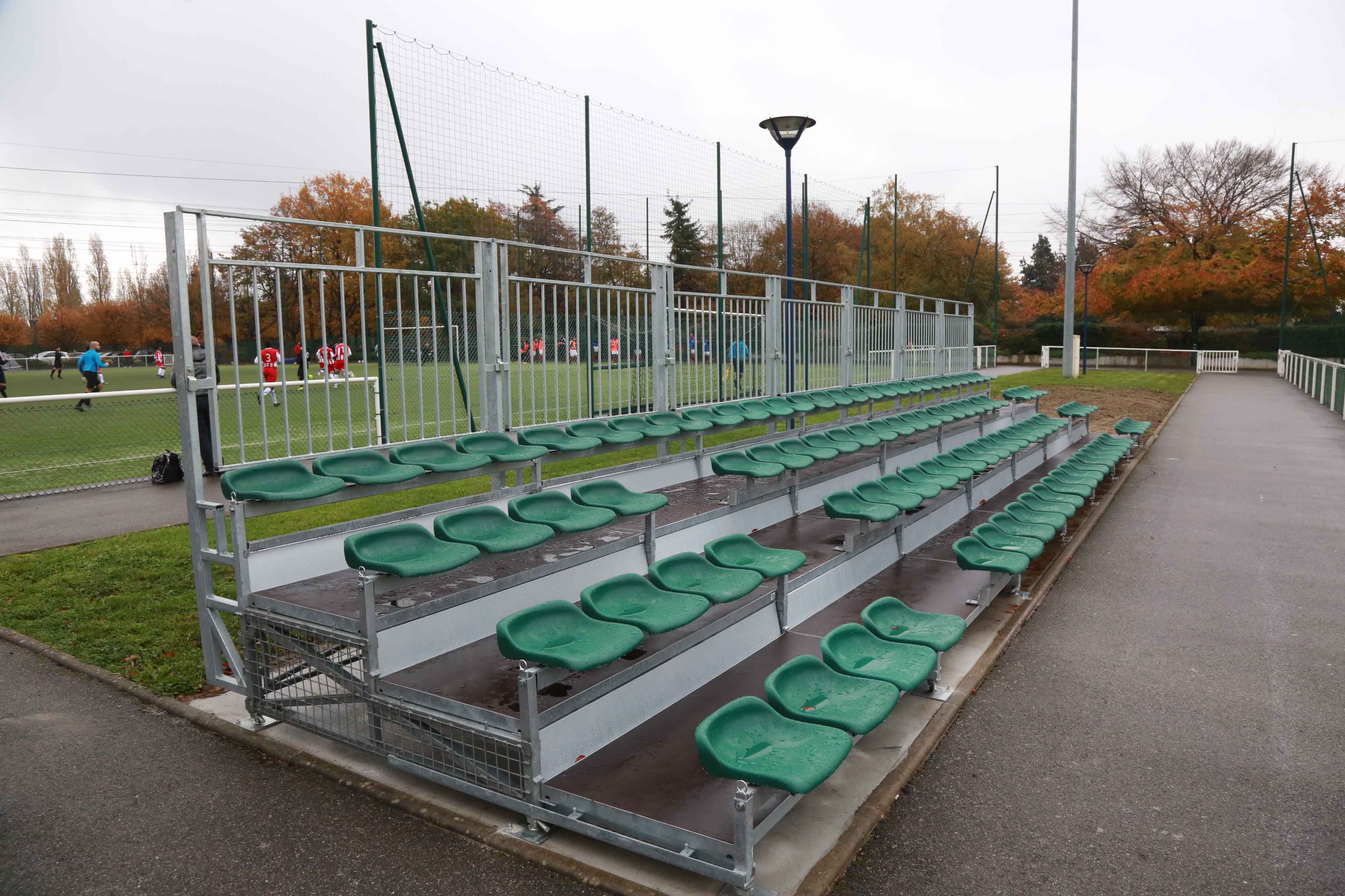 Inauguration des tribunes du stade de la Plaine (2019) VILLE DE CLAMART