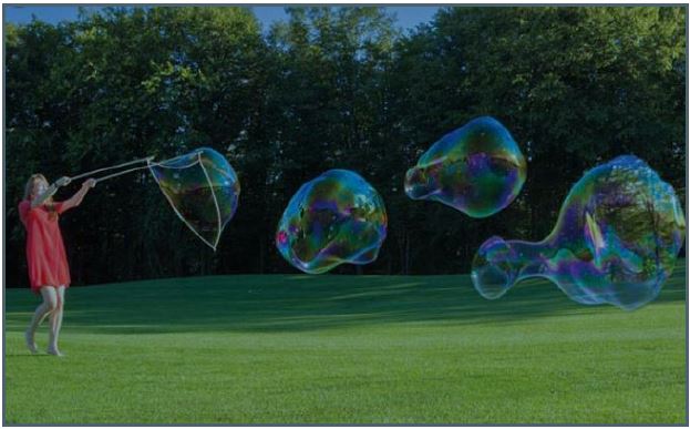 Activités et jeux de bulles