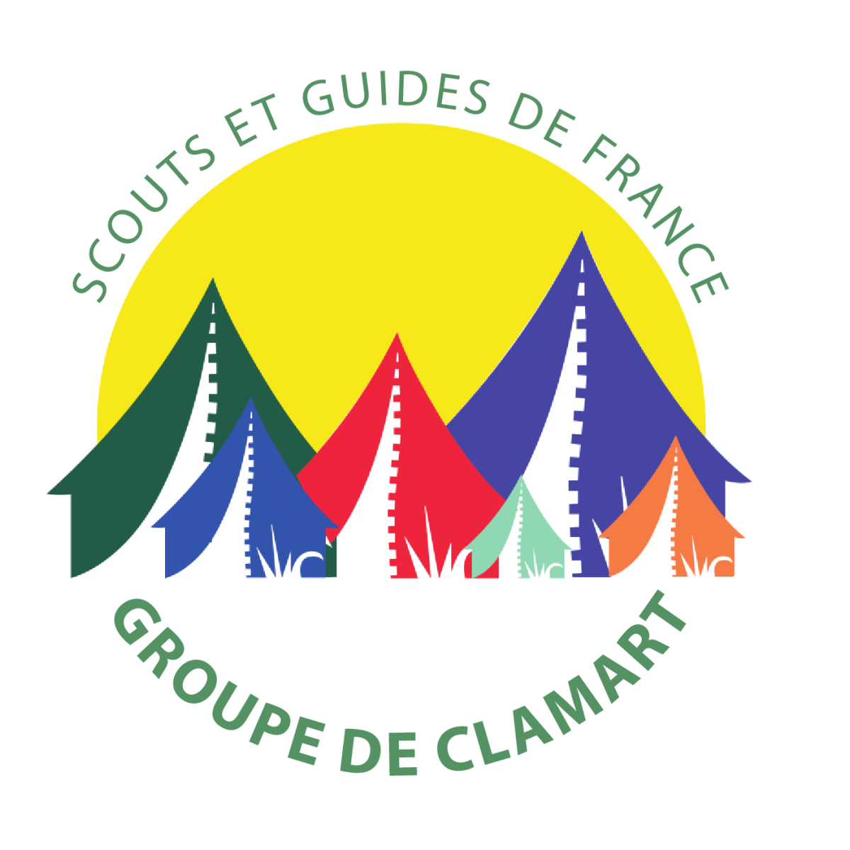 SCOUT SCOUTISME - AUTOCOLLANT VINTAGE