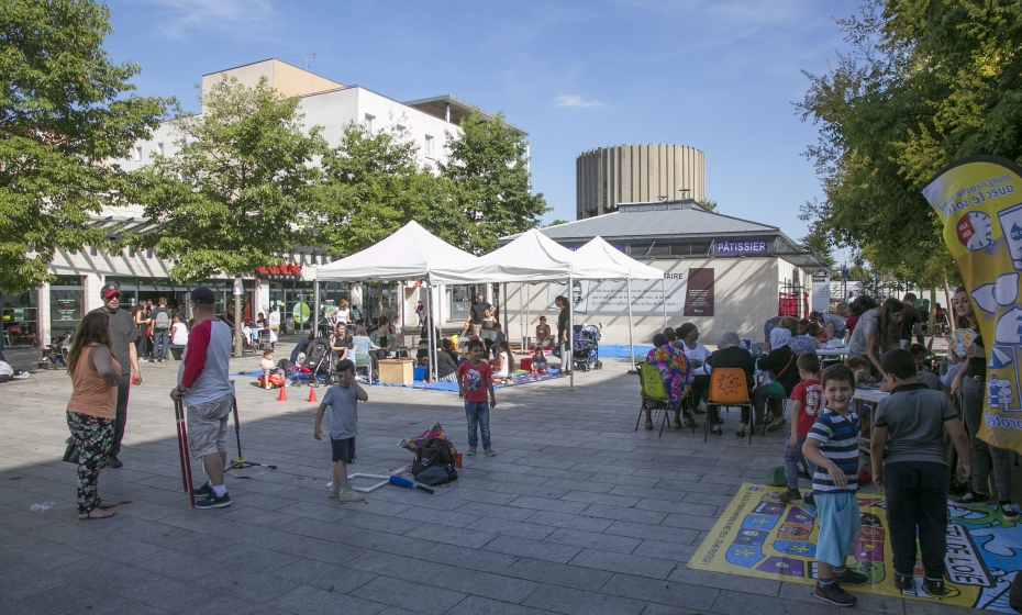 Revitalisation du centre commercial de la place Aimé Césaire | VILLE DE